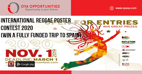 International Reggae Poster Contest 2020 (Win a fully funded trip to Spain)
