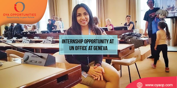 Internship Opportunity at UN Office at Geneva