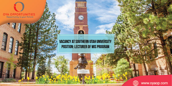 Job Vacancy at Southern Utah University