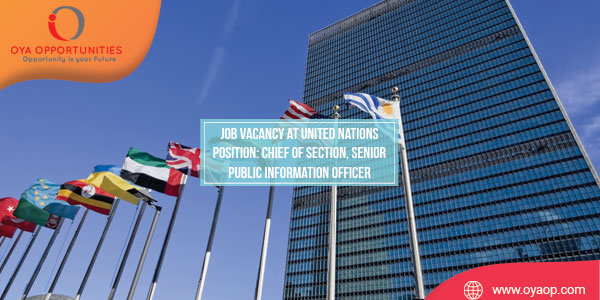 Job Vacancy at United Nations, New York