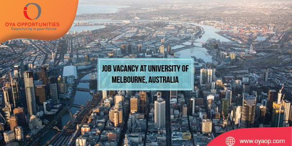 Job Vacancy at University of Melbourne