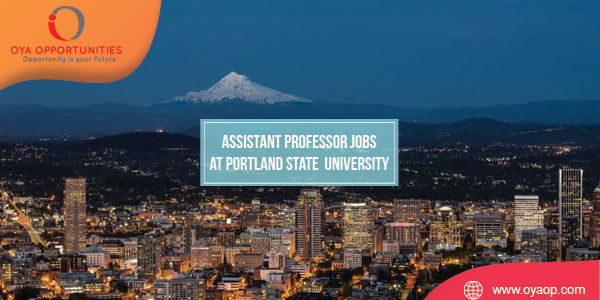 Job at Portland State University (Assistant Professor)