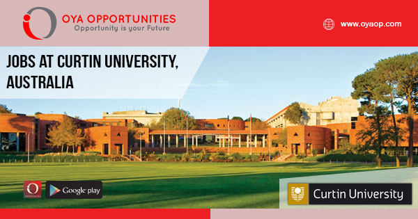Jobs at Curtin University, Australia