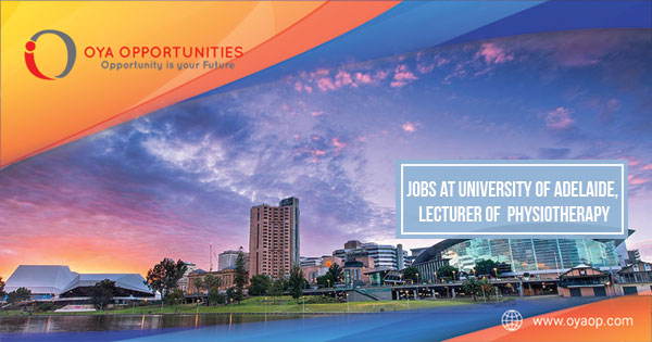 Jobs at University of Adelaide, Australia