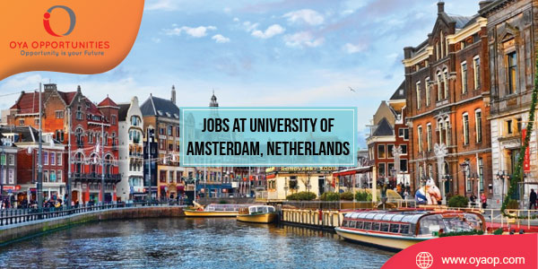 Jobs at University of Amsterdam, Netherlands