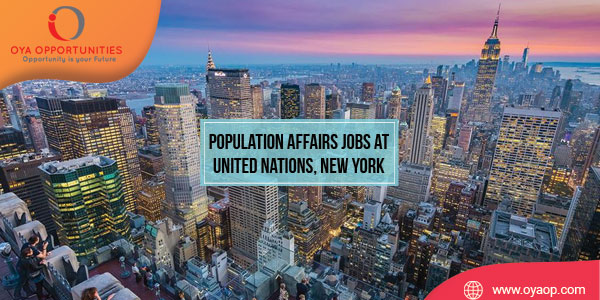 Population Affairs Jobs at United Nations
