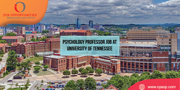 Psychology Professor Job at University of Tennessee