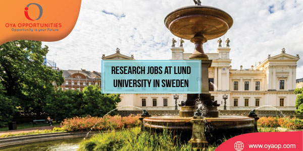 Research Jobs at Lund University, Sweden