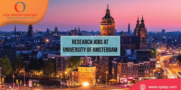 Research Jobs at University of Amsterdam