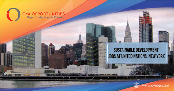Sustainable Development Jobs at UN, New York