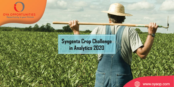 Syngenta Crop Challenge in Analytics 2020