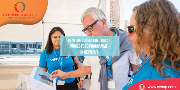 Venture Consultant Job at WFP in Germany
