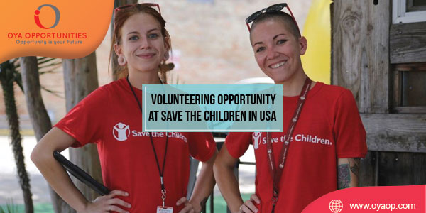 Volunteering Opportunity at Save the Children in United States