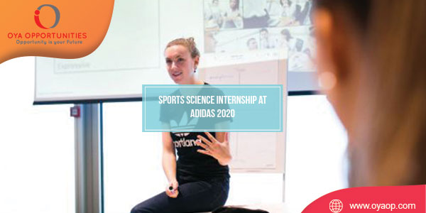 Sports Science Internship at Adidas 2020