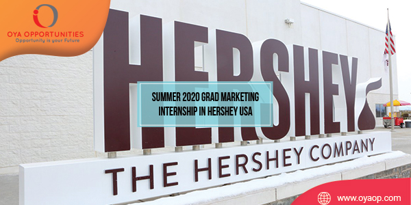 Summer 2020 Grad Marketing Internship in Hershey USA