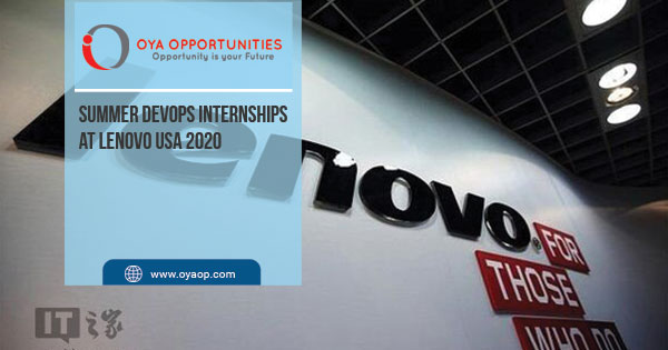 Summer DevOps Internships at Lenovo USA 2020