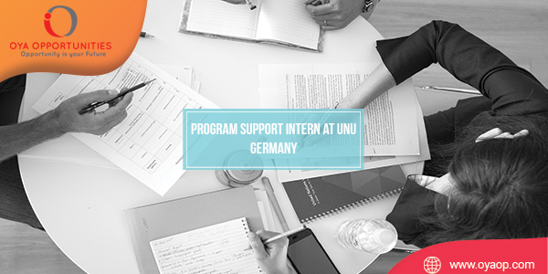 Program Support Intern at UNU Germany
