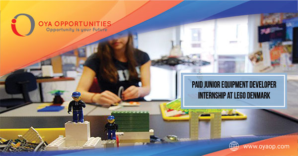 Paid Junior Equipment Developer Internship at LEGO Denmark