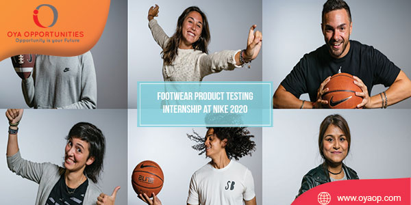 Footwear Product Testing Internship at Nike 2020