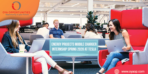 Energy Projects Mobile Charger Internship Spring 2020 at Tesla