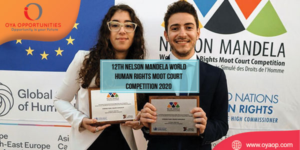 12th Nelson Mandela World Human Rights Moot Court Competition