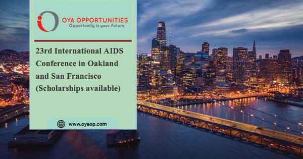 23rd International AIDS Conference in USA (Scholarships available)