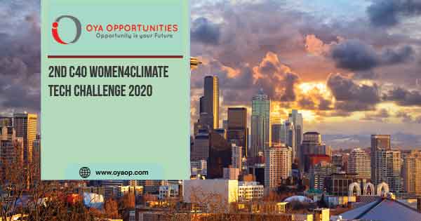 2nd C40 Women4Climate Tech Challenge 2020