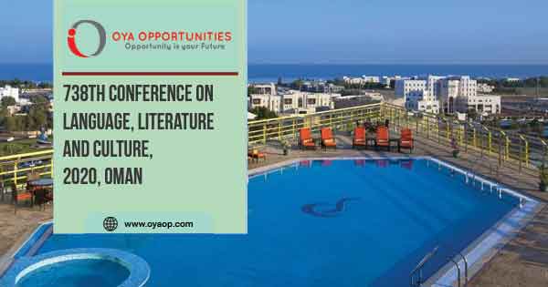 738th Conference on Language, Literature and Culture, 2020, Oman