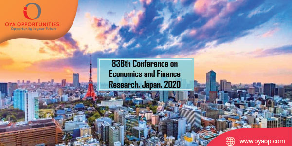 838th Conference on Economics and Finance, Japan, 2020