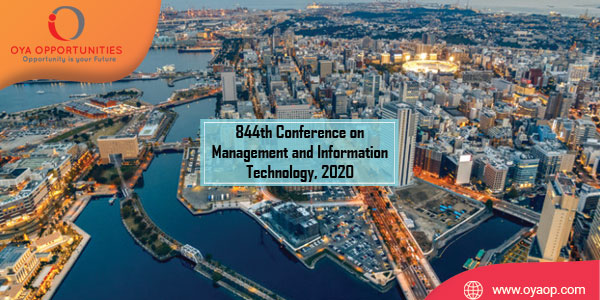 844th Conference on Management and Information Technology, 2020