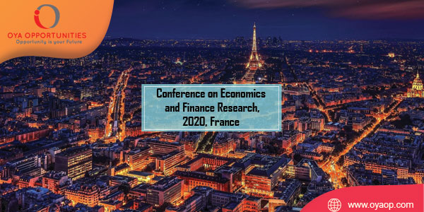 851st Conference on Economics and Finance Research, 2020, France