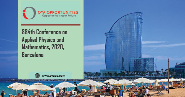 884th Conference on Physics and Mathematics, 2020, Spain