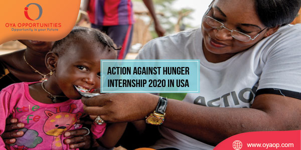 Action Against Hunger Internship 2020 in United States