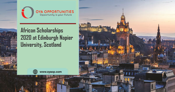 African Scholarships at Edinburgh Napier University