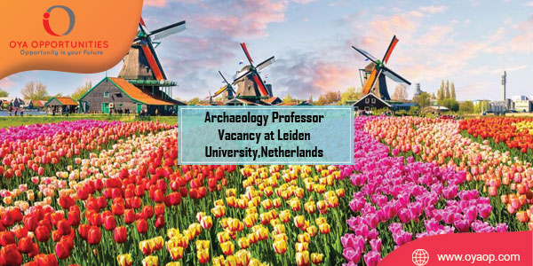 Archaeology Professor Vacancy at Leiden University,Netherlands