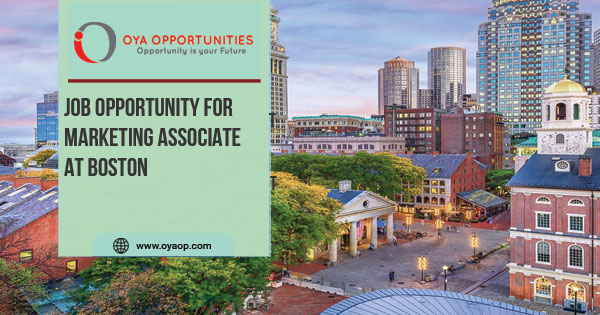 job opportunity for market associate