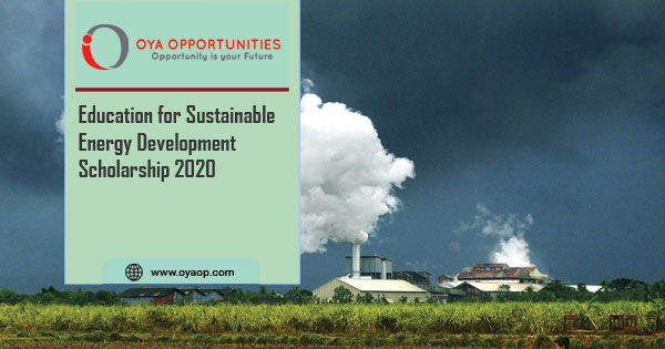 Education for Sustainable Energy Development Scholarship