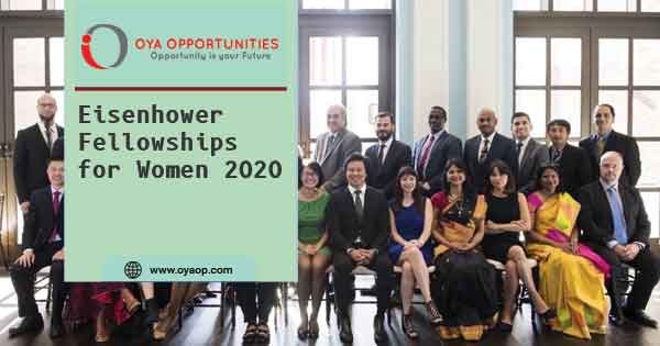 Eisenhower Fellowships for Women 2020