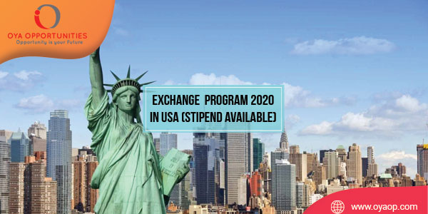 Exchange Internship Program 2020 in USA (Stipend available)