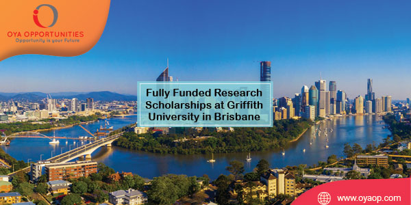 Fully Funded Research Scholarships at Griffith University in Brisbane