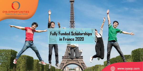 Fully Funded Scholarships in France 2020