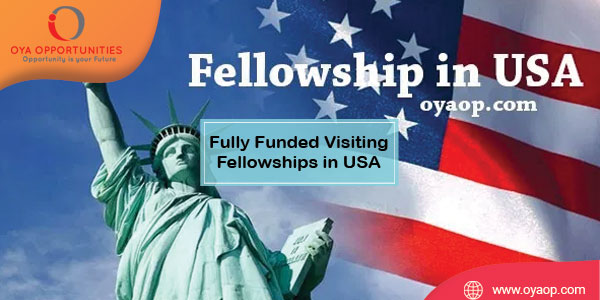 Fully Funded Visiting Fellowships for African students in USA