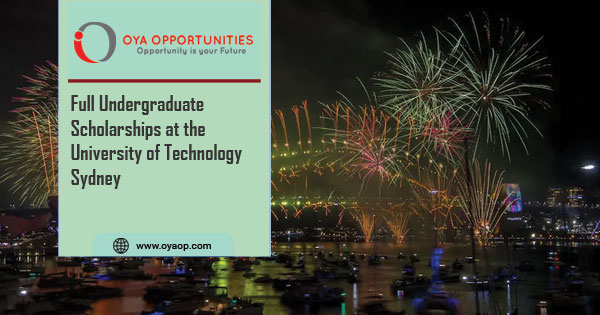 Fully-funded Undergraduate Scholarship at the University of Technology Sydney