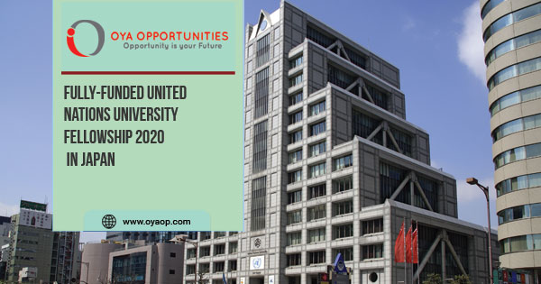 Fully-funded United Nations Fellowship in Japan
