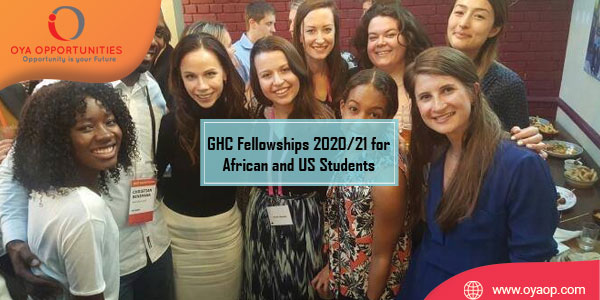 Global Health Corps Fellowships 2020/21 for African and US Students