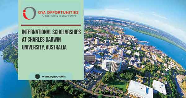 International Scholarships at Charles Darwin University, Australia