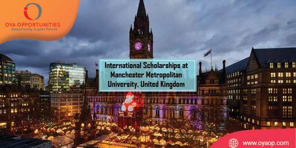 International Scholarships at Manchester Metropolitan University
