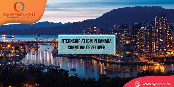 Internship at IBM in Canada, Cognitive Developer