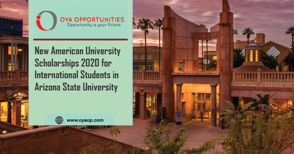 New American University Scholarships for International Students