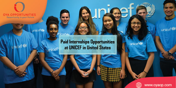 Paid Internships Opportunities at UNICEF in United States